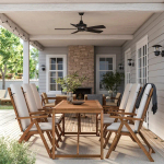 Стол + 6 стула -NÄMMARÖ / NАMMARО IKEA/  НАММАРО ИКЕА, 235х90х74 см, коричневый/белый