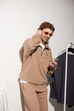 Свитшот Cappuccino на молнии