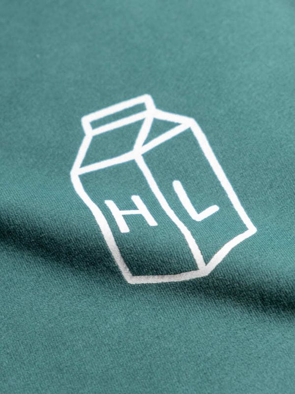 Толстовка Milk темно-зеленая - фото 7