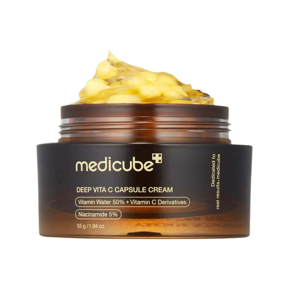 Крем для лица осветляющий с витаминными капсулами MEDICUBE Deep Vita C Capsule Cream 55 гр