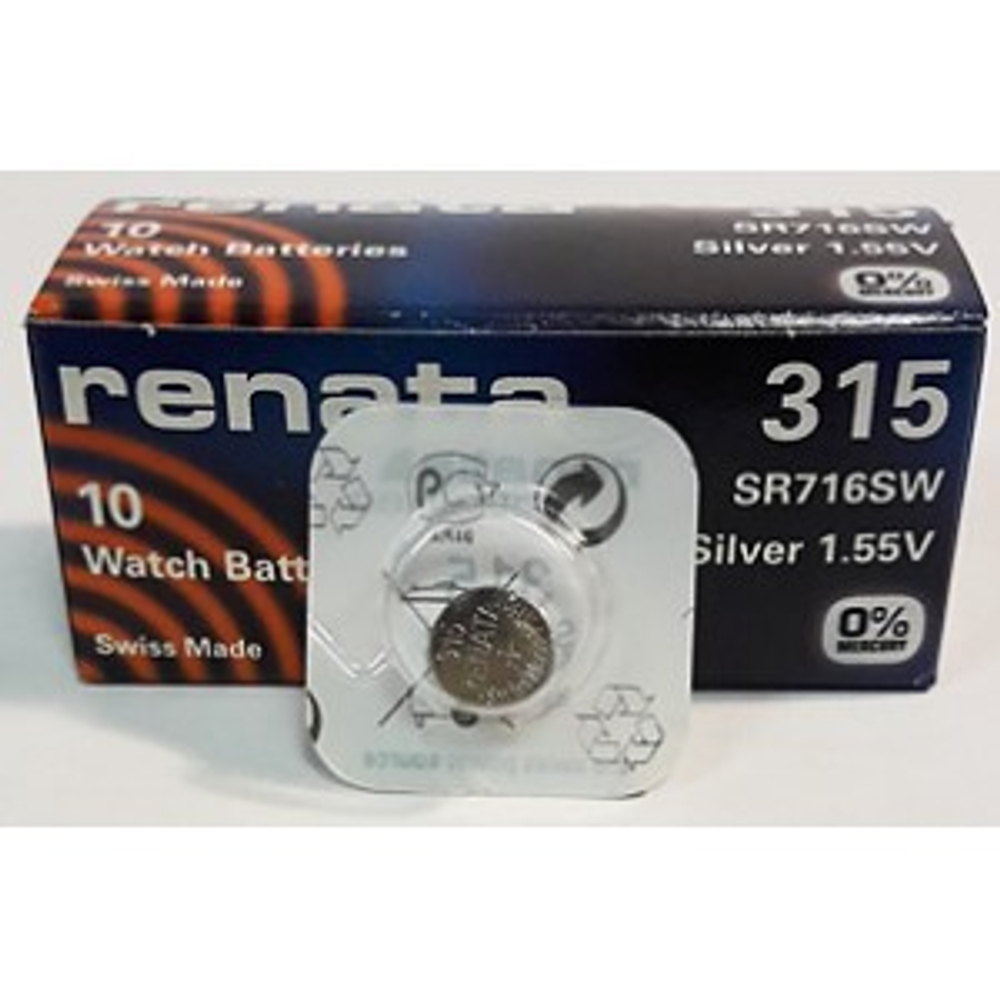 Элемент питания RENATA 315 (SR716SW) BL1
