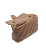 Кожаная сумка через плечо LOVE BIG PUFF CL SHEEP NAPPA Pinko - коричневый(100037 A0F2)