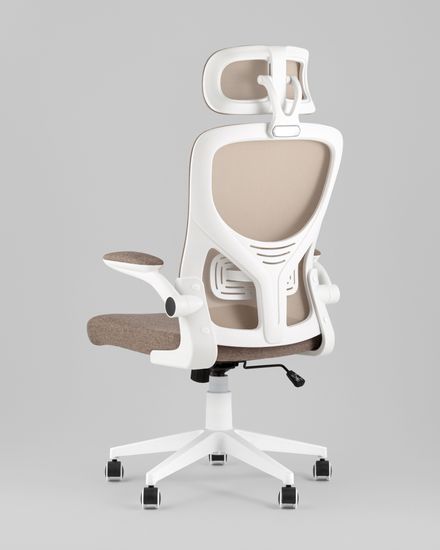 Кресло офисное TopChairs Airone бежевый ткань