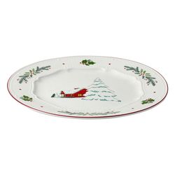 Набор из четырех тарелок Nordic winter из коллекции New Year Essential, Ø23 см