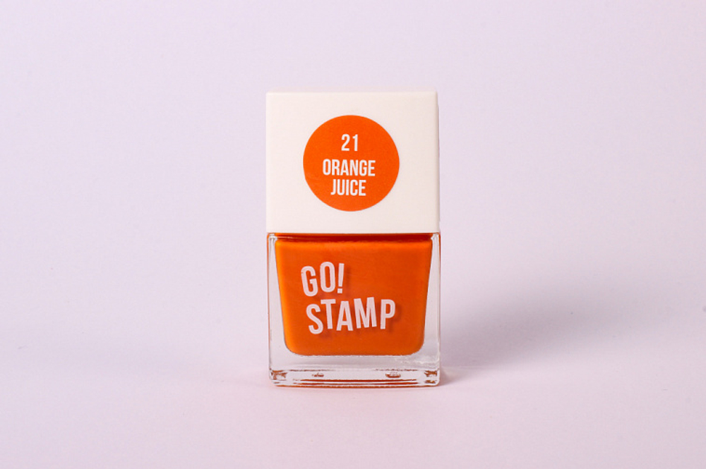 Лак для стемпинга Go Stamp 21 Orange juice