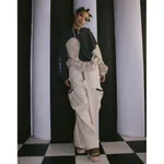 Брюки SoWhat Карго Широкие Плотные Молоко