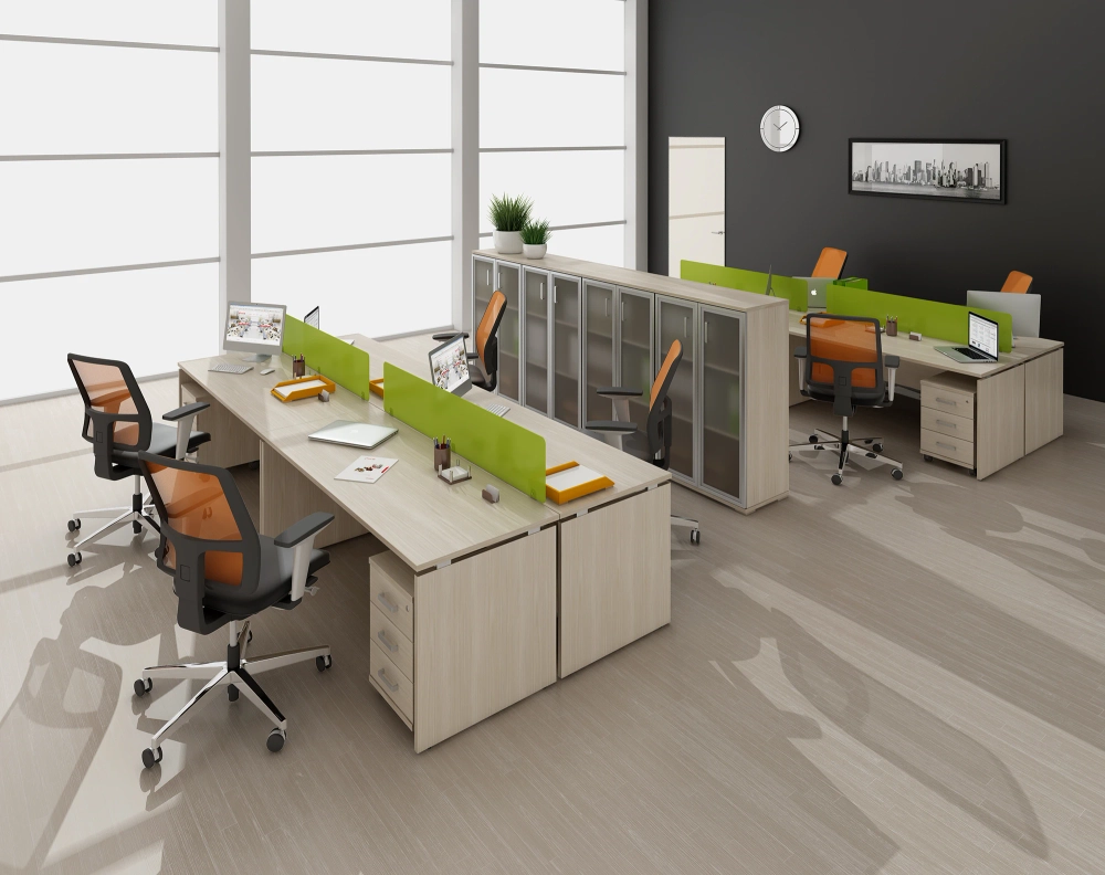 Стол криволинейный на металлокаркасе и О-бразном профиле МК60Х30 АВАНС (AVANCE)