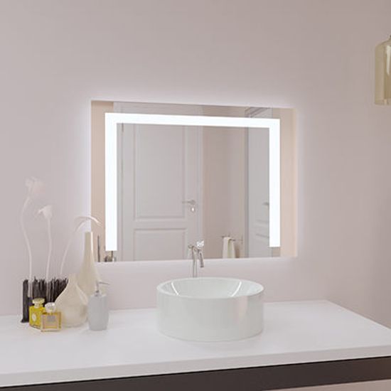 Зеркало Луна 600х600 с подсветкой