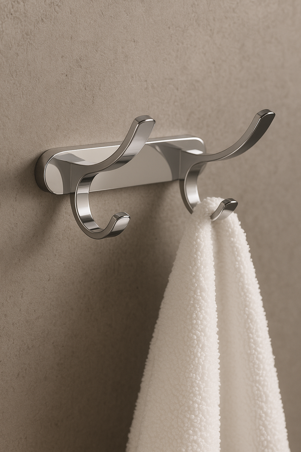 Крючок STWORKI Киркенес S45305CR глянцевый хром, на шурупах