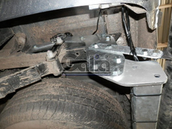 Фаркоп оцинкованный Galia F126A для Ford Ranger 2012-, Mazda BT50 2012-(паспорт и сертификат в комплекте)(без электрики)