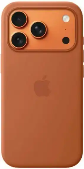 Чехол Apple iPhone 17 Pro Silicone Case with MagSafe - Terra Cotta (MGFJ4) коричневый