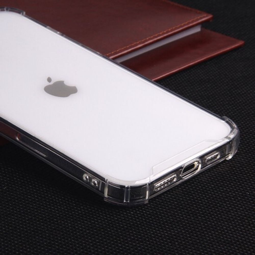 Чехол для iPhone 12 Pro Max, противоударный, 1,5 мм, 012114 Прозрачный
