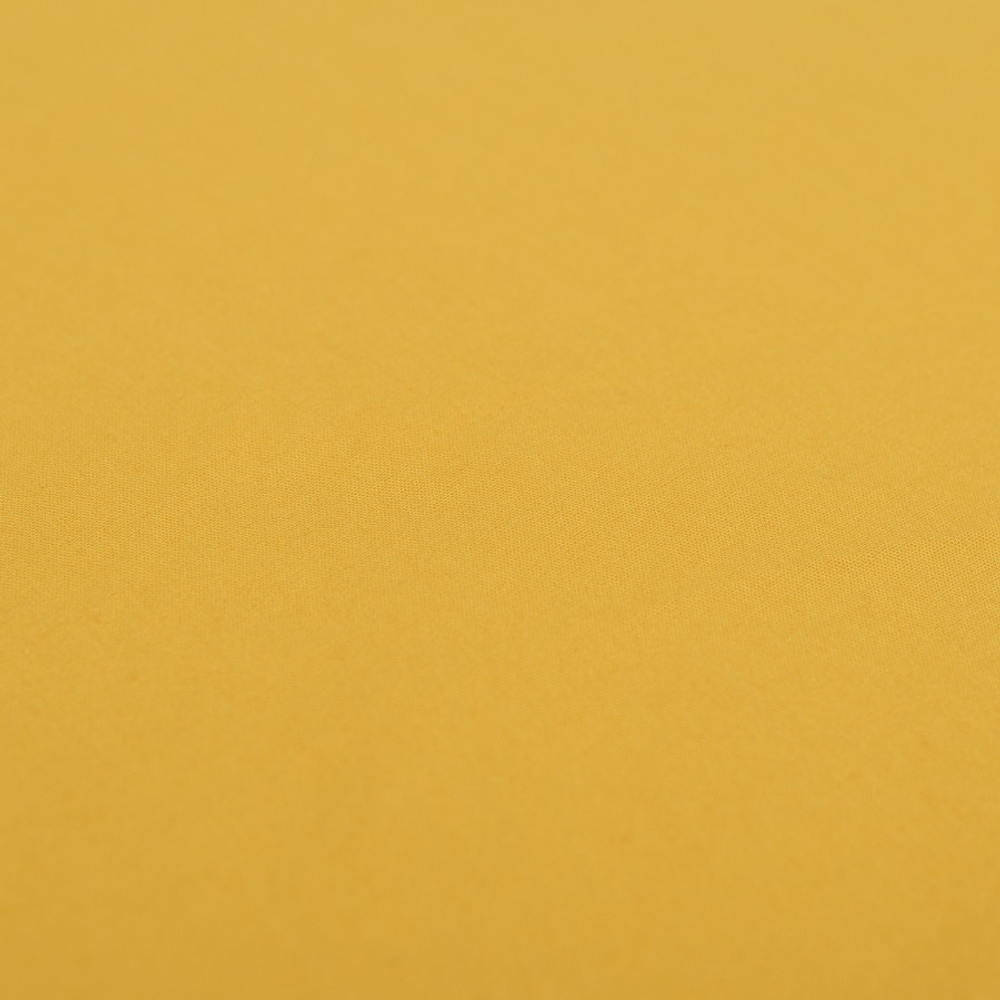 Простыня горчичного цвета из органического стираного хлопка из коллекции essential, 180х270 см