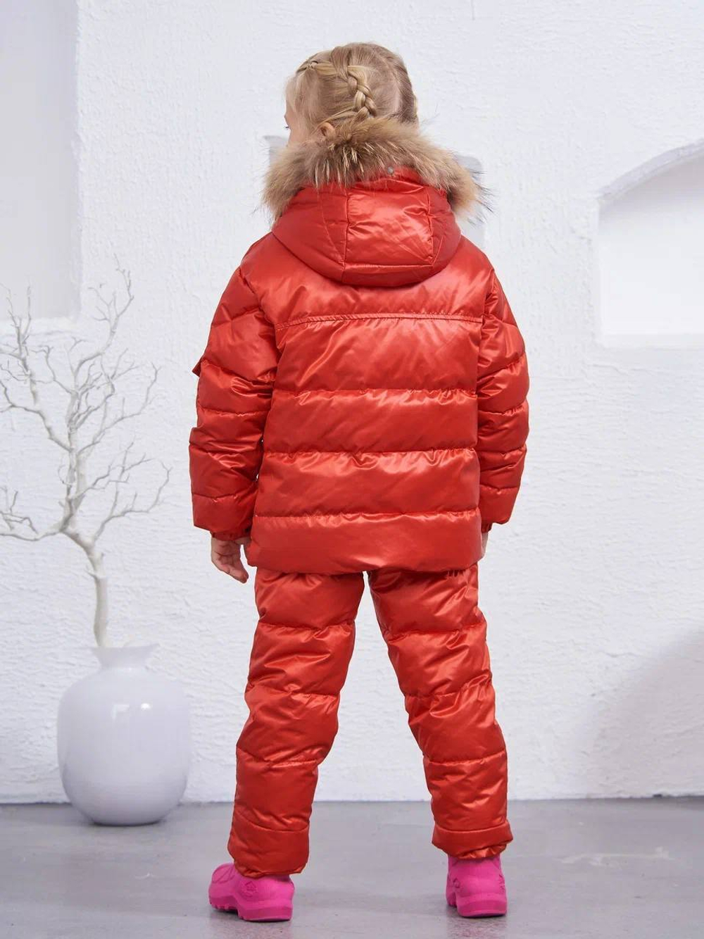 Пуховой костюм для девочек Buba Moncler 33