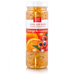 Vanna üçün duz \ Соль для ванн Fresh Juice Orange & Guarana 700 г