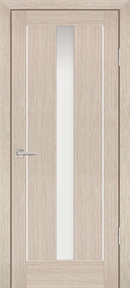 Дверь PS-02 / Цвет Капучино Мелинга / белый сатинат / Двери PROFILO PORTE