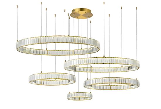 2107A-DW-40+60+80+10+12 BRASS (1) Люстра NW