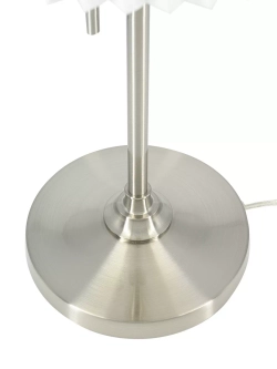 Торшер настольный с абажуром из ткани