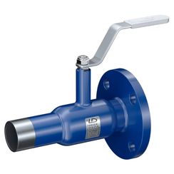 Кран шаровой стальной комбинированный LD Energy Ду200/150 Ру25 фланец/приварка, неполнопроходной