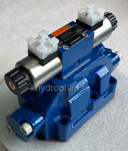 4WEH22D7X/6EG24N9ETK4/B10 - Гидрораспределитель с электроуправлением Ду25 схема D (574А), напряжение G24, каналы управления ET - X и Y - внутренние