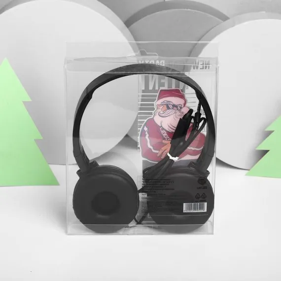 Наушники накладные «Santa», с микрофоном