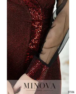 Платье 2155-красный Minova