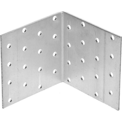 Уголок крепежный равносторонний, 80х80х80 х 2мм, 20шт, ЗУБР