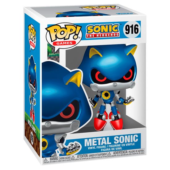 Фигурка Funko POP! Games Sonic the Hedgehog Metal Sonic (916) 70583 / Фигурка Фанко ПОП! по мотивам серии игр "Sonic the Hedgehog", Соник