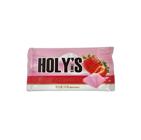 Шоколад HOLYS TIMES с вкусом КЛУБНИКИ 50гр