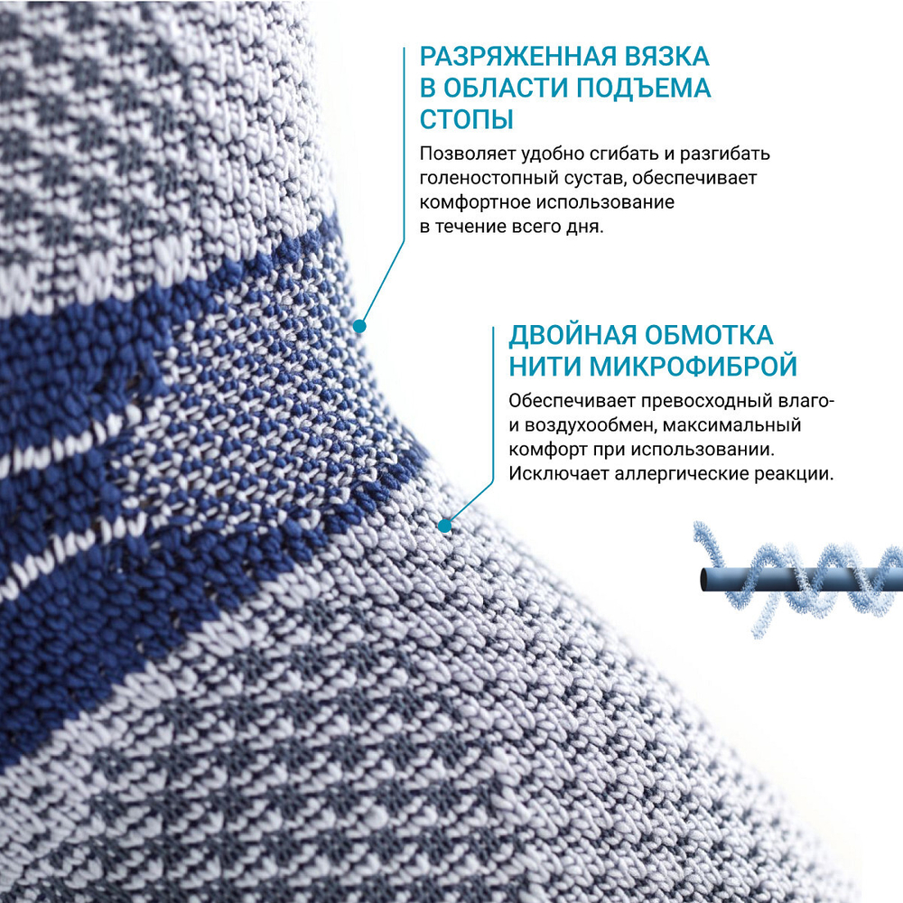Ортез на голеностопный сустав BAUERFEIND MalleoTrain 8 поколение