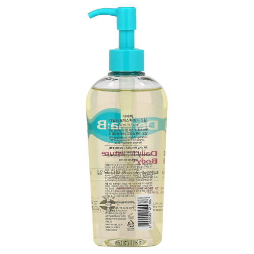 Derma:B, Увлажняющее масло для тела на каждый день, 200 мл (6,76 жидк. унций)