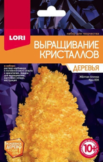 Выращивание кристаллов. Деревья "Желтая ёлочка" (Lori)