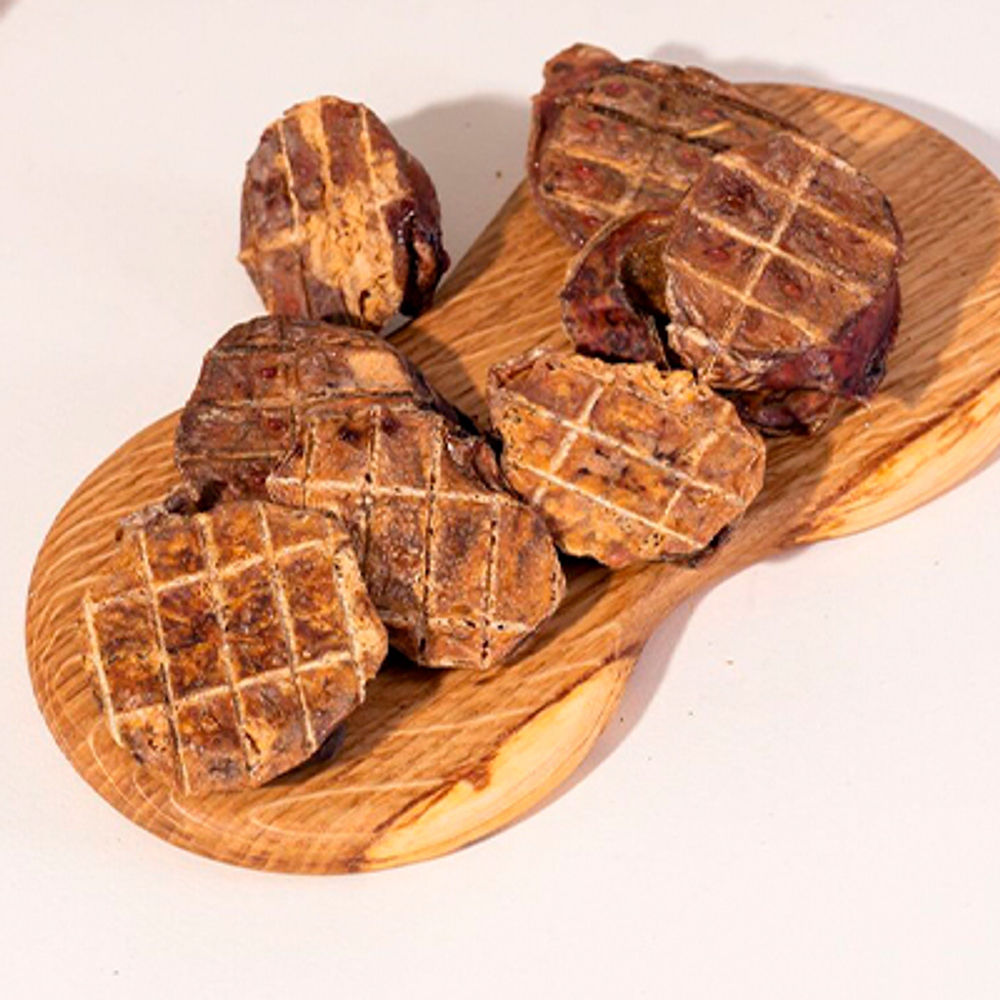 Медальоны бычьи сушеные (семенники), 100гр