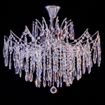 Citilux Селена CL302180 Люстра хрустальная Хром