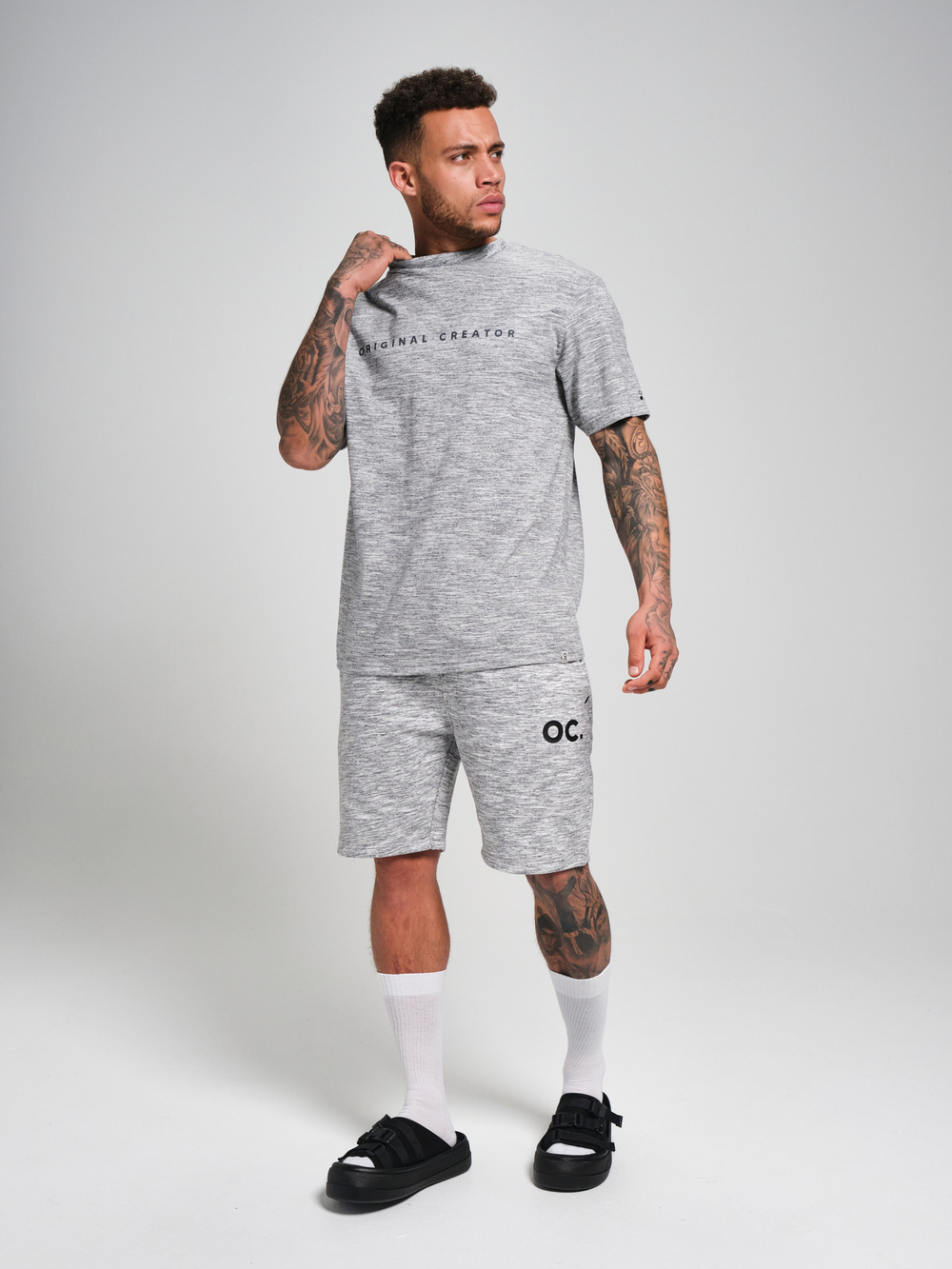 Футболка мужская ORIGINAL CREATOR OC. T-SHIRT, Серый
