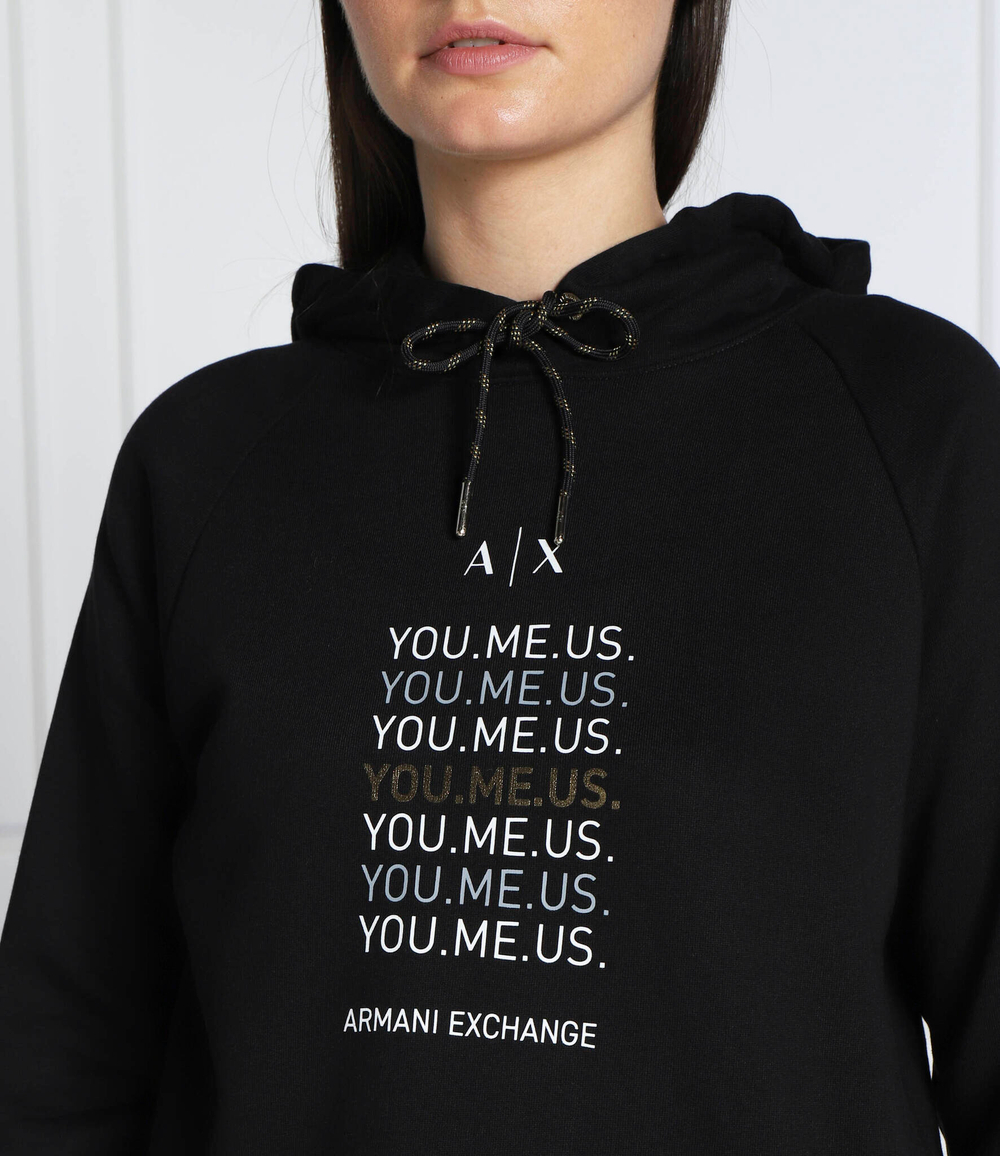 Худи Armani Exchange - черный(6LYM27 YJ5VZ)