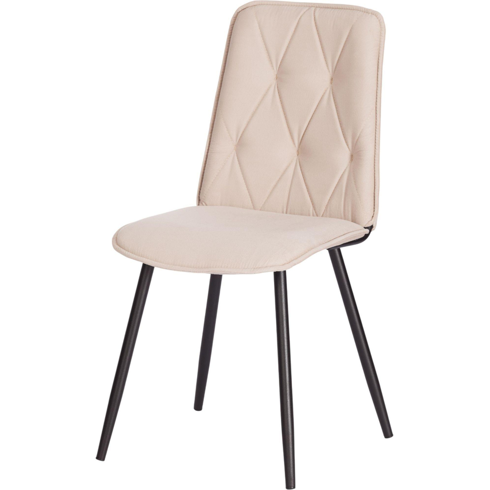 Стул Комус Мебель FRANK велюр, 47х54х86, бежевый