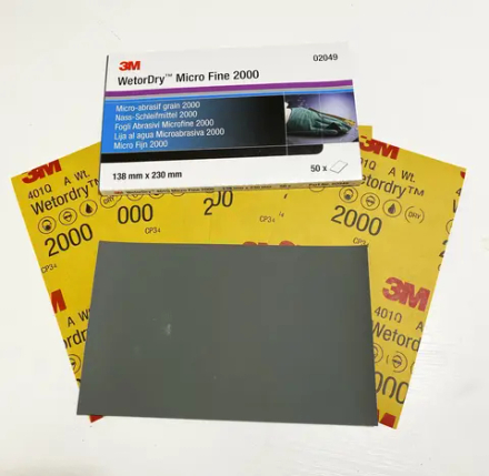 Лист A3/4 шлифовальный под воду P2000 3M