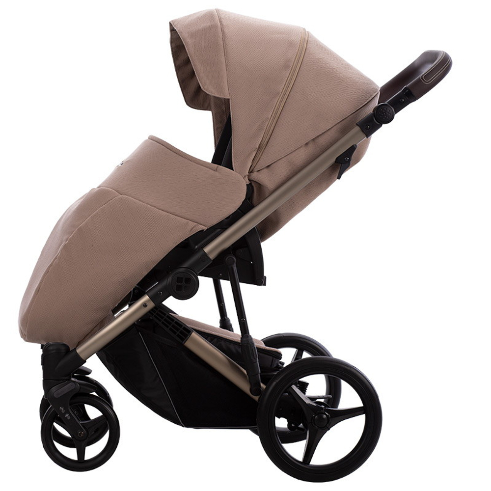 Детская коляска Bebetto Loren Sand 3 в 1 с автокреслом Avionaut Cosmo 02 бежевый