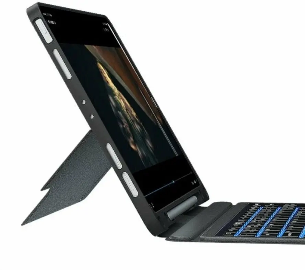 Чехол-клавиатура WIWU Mag Touch Keyboard для Apple iPad Pro 12.9  русская раскладка (черный)