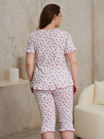 [m]Пижама бриджи П209-1/2(роз)