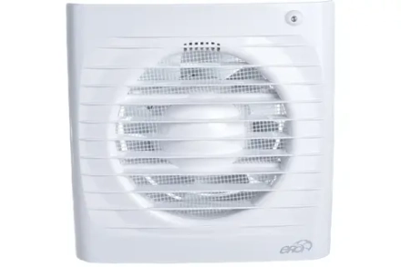 Вентилятор 100 ERA 4S ET D100 осевой вытяжной с антимоскитной сеткой и таймером title=