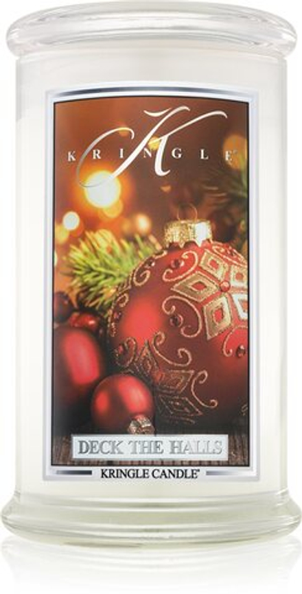 Kringle Candle Deck The Halls - ароматическая свеча /   624  g  / GTIN 846853068954