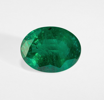 Изумруд, Овал, 1 шт / 11,52 карат, Замбия