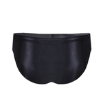 Черные эффектные мужские трусы-слипы (Размер: S) (Цвет: черный)