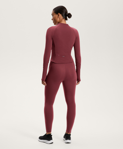 Oysho Легкая теплая куртка Nerve, сливовый