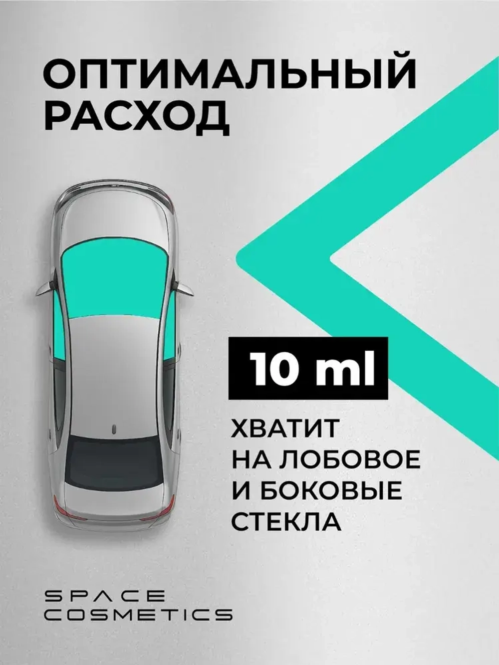 Space Cosmetics Capsula - нано покрытие для стекол, капсула 10мл.