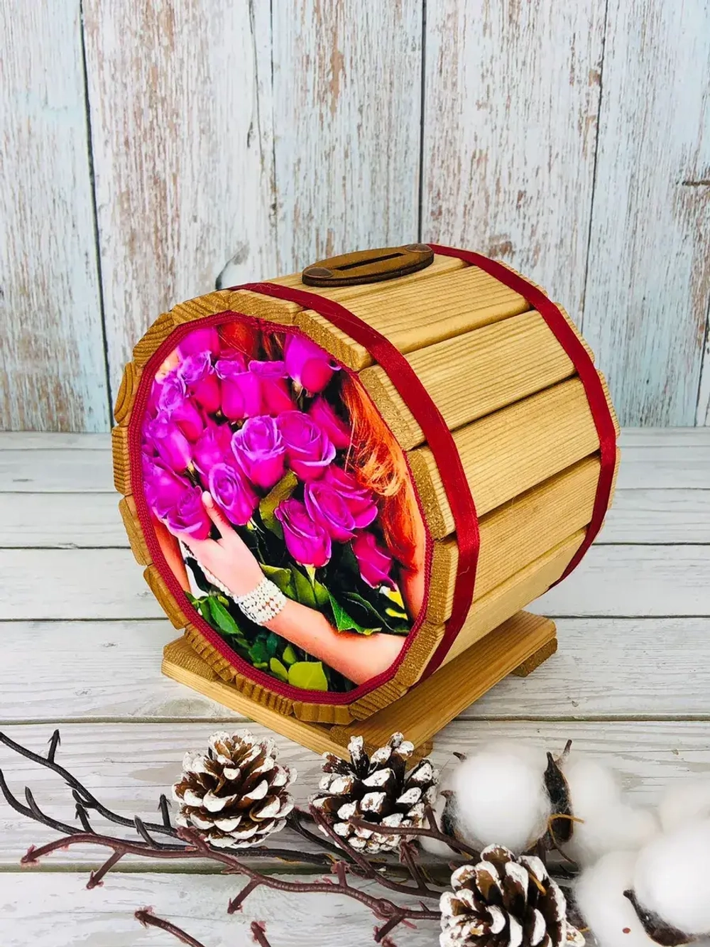 Копилка-бочка "Пусть мечты сбываются 2"