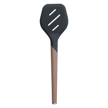 Лопатка с прорезями smartchef, 32 см, капучино-графит