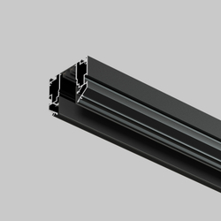 TR2023-BK Профиль-трек SMART ONE, для натяжных потолков, 3 м, алюминий, черный